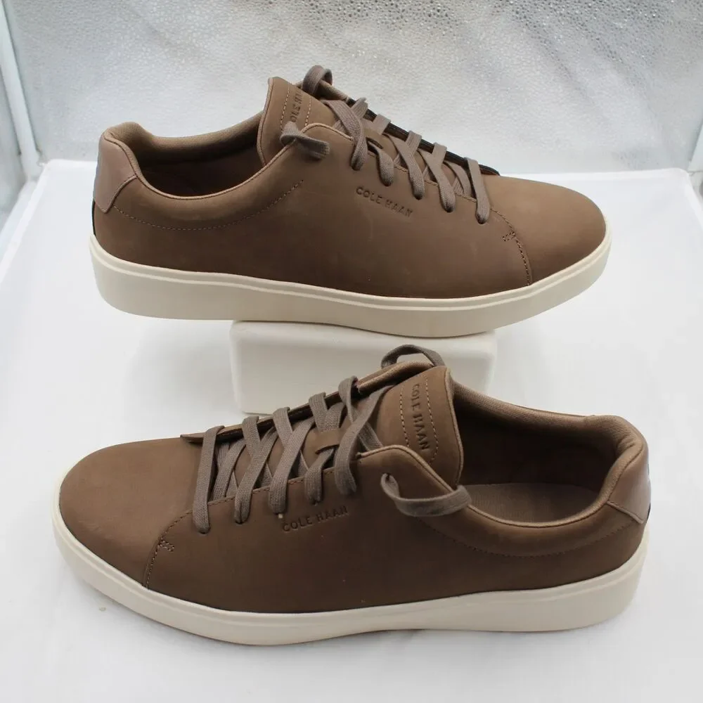 Cole Haan Grand Crosscourt Traveler Men Sz 13 Truffle Brown Suede Sneaker C38984